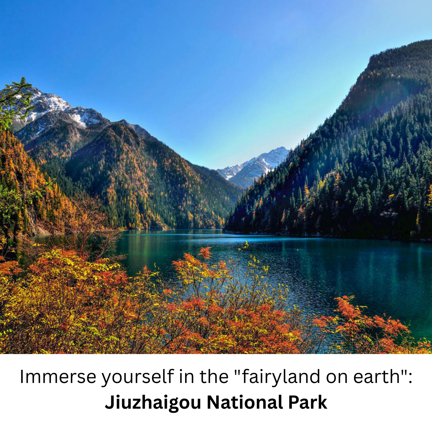 Travel Redemption Voucher (Off-Peak season): 3-day Jiuzhaigou & Huanglong group tour