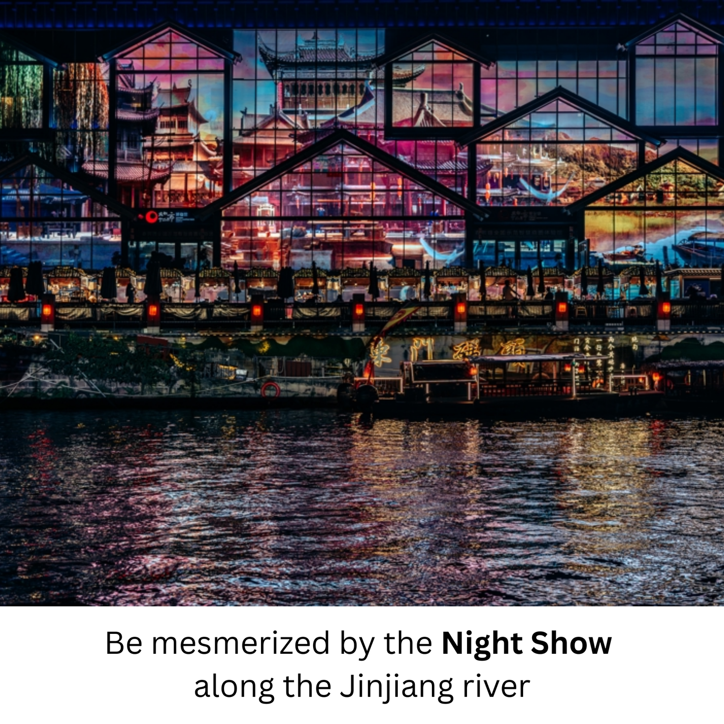 Travel Redemption Voucher:  Jinjiang River evening tour for 2 people