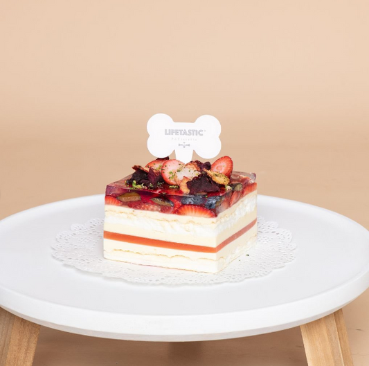 寵物西瓜草莓蛋糕 Pet Pet Watermelon Strawberry Layer Cake